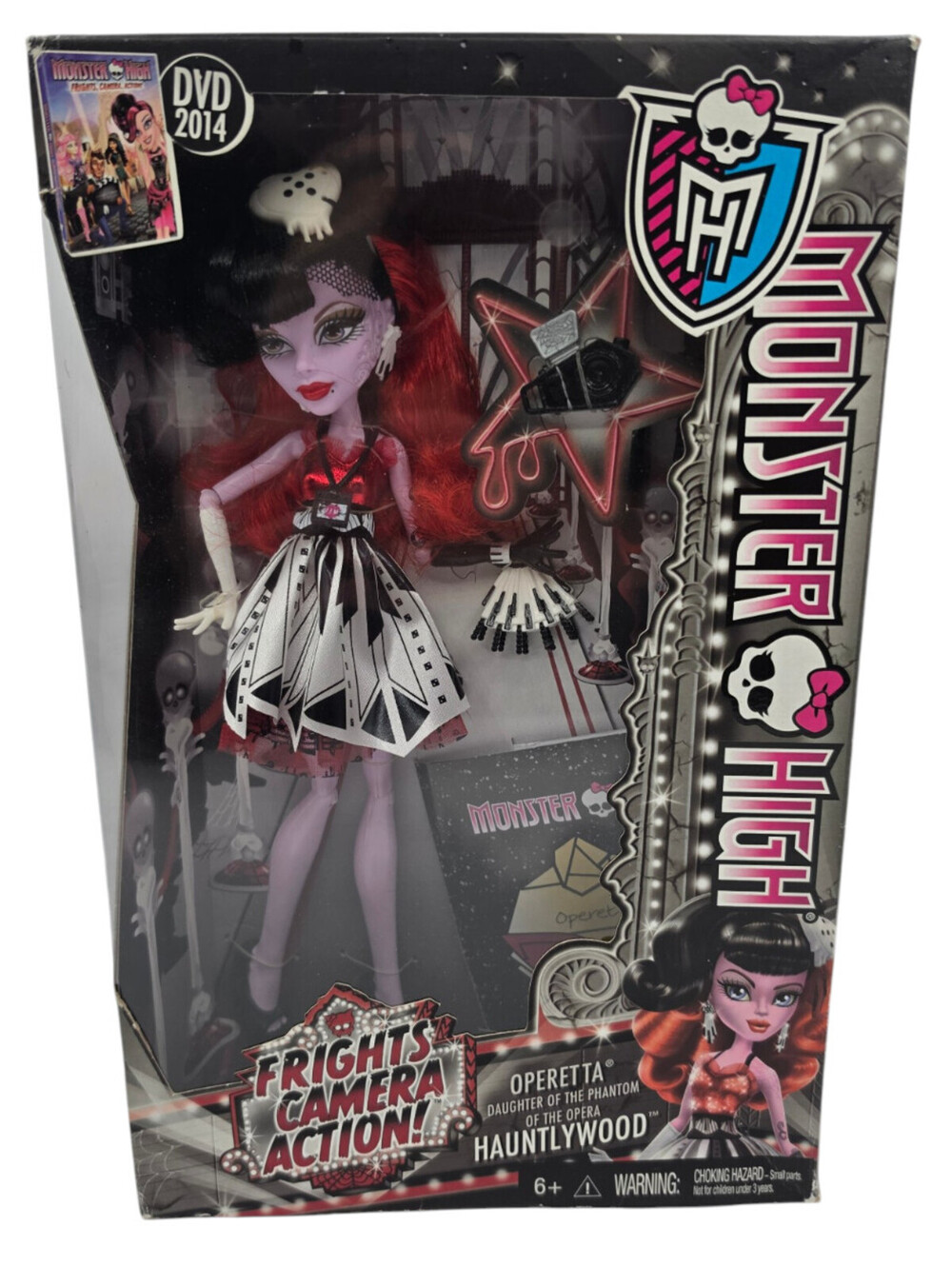 Monster High Operetta Doll Frights Camera Action 2013 Hauntlywood New In Box
